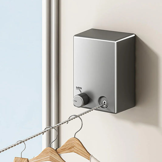 SOUQ AL SM™Retractable and Invisible Clothesline – حبل غسيل قابل للسحب وغير مرئي