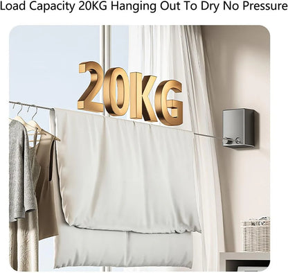 SOUQ AL SM™Retractable and Invisible Clothesline – حبل غسيل قابل للسحب وغير مرئي