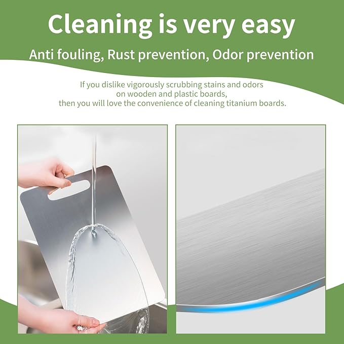 SOUQ AL SM™ Titanium Cutting Board - لوح تقطيع التيتانيوم