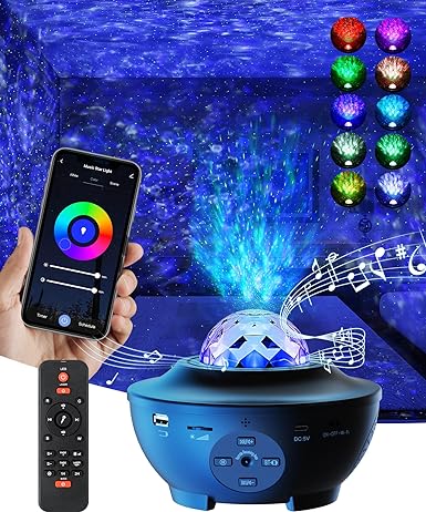 SOUQ AL SM™ Galaxy Ocean Light Projector – بروجكتر ضوء المجرة والمحيط
