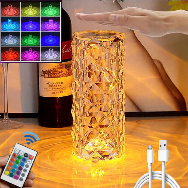 SOUQ AL SM™LED Crystal Table Lamp