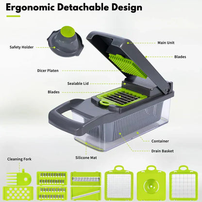 SOUQ AL SM™ Multifunctional Vegetable Slicer